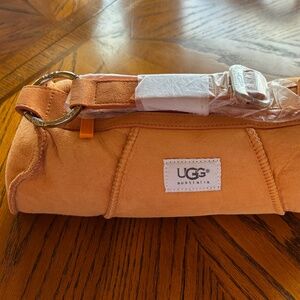 NWT Orange UGG Australia Sheepskin Classic Rip Purse NEW